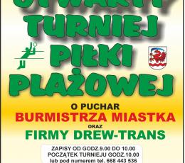 Otwarty Turniej Piłki Plażowej o...